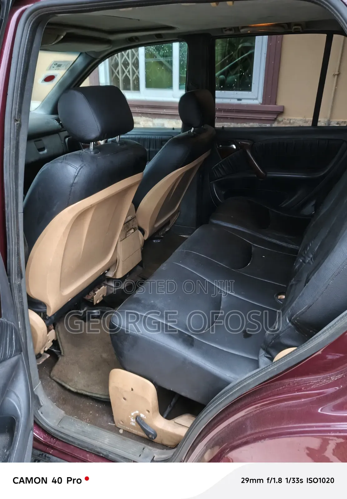 Mercedes-Benz M Class 1999 Red