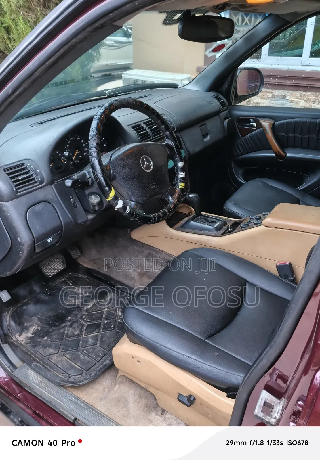 Mercedes-Benz M Class 1999 Red