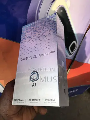 New Tecno Camon 40 Premier 256 GB Black