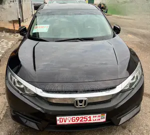 Honda Civic LX 4dr Sedan (2.0L 4cyl) 2016 Black