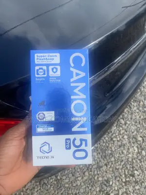 New Tecno Camon 50 Pro 256 GB Black