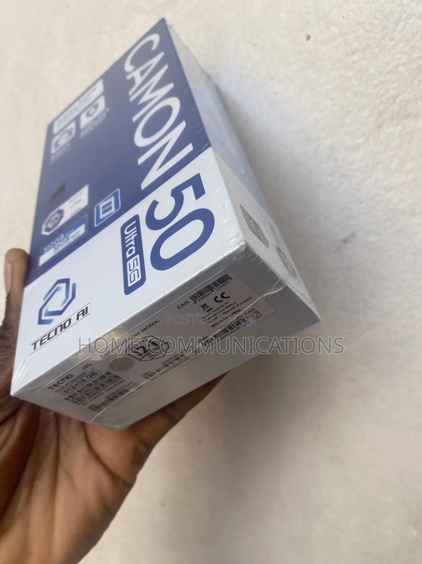 New Tecno Camon 50 Ultra 512 GB Gray