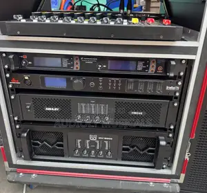 Full Set of Amplifier Rack ( 4-Channel Bass and Mid With PA2 )