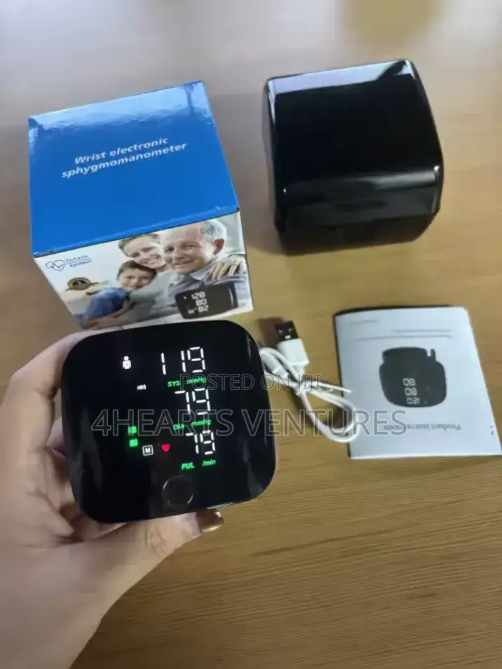 Rechargeable Wrist Blood Pressure Monitor