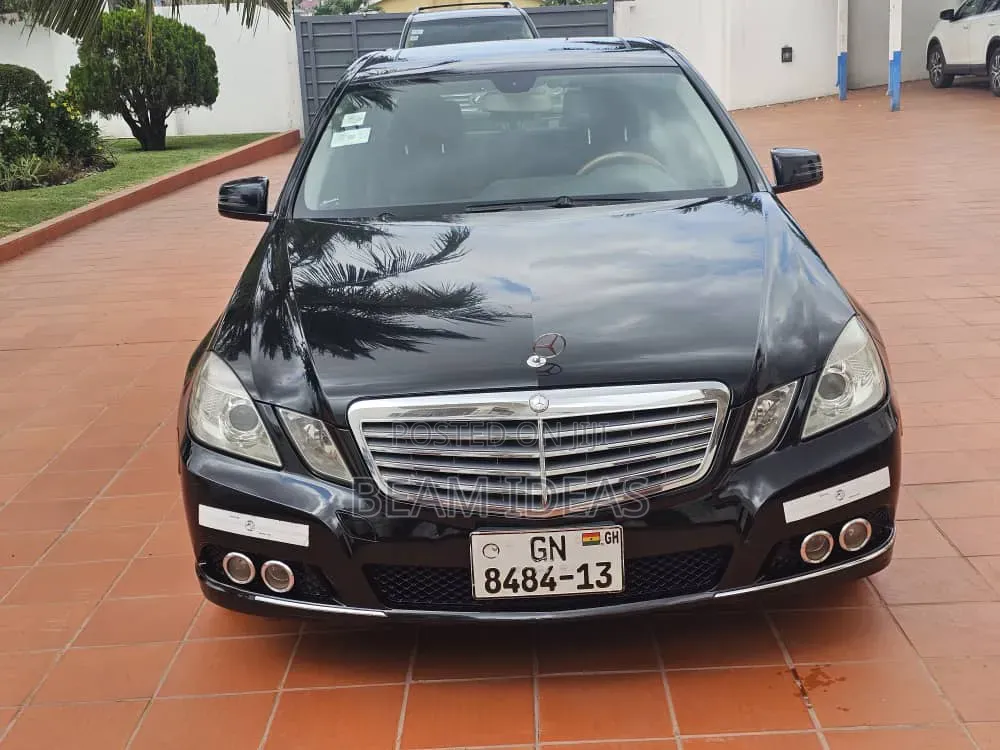 Mercedes-Benz E350 2011 Black
