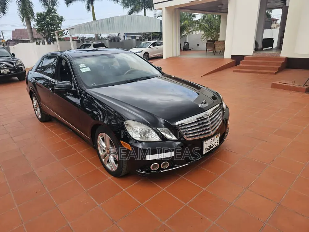 Mercedes-Benz E350 2011 Black