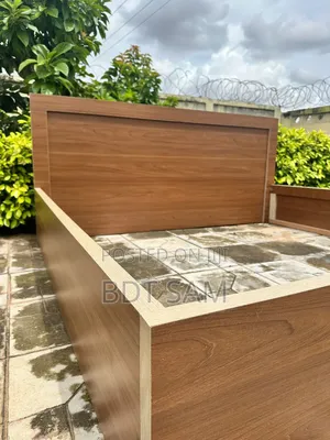 #0032 Queen Size Bedframe Made With Laminated Board