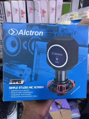 Alctron PF8 Portable Microphone Isolation Shield for Studio Recording