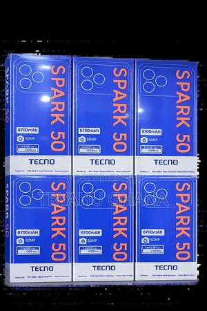 New Tecno Spark 50 128 GB White