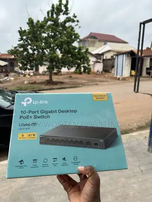 10-Port Gigabit Desktop PoE+ Switch