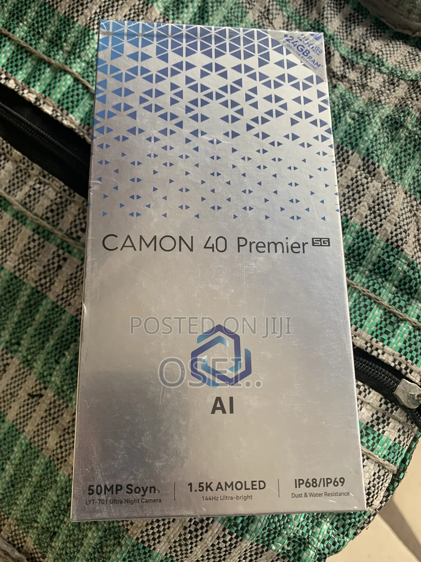 New Tecno Camon 40 Premier 256 GB Gray