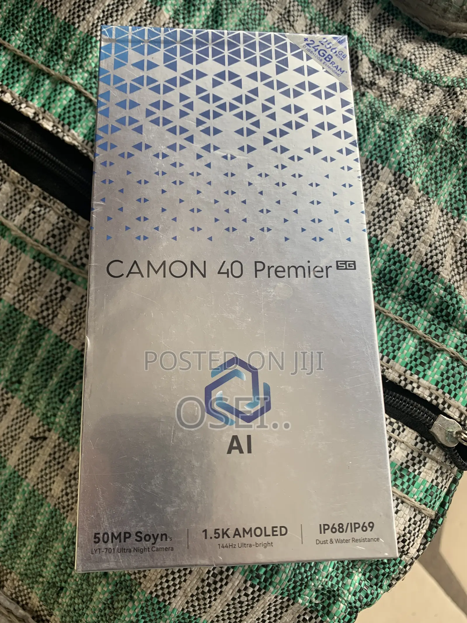 New Tecno Camon 40 Premier 256 GB Gray