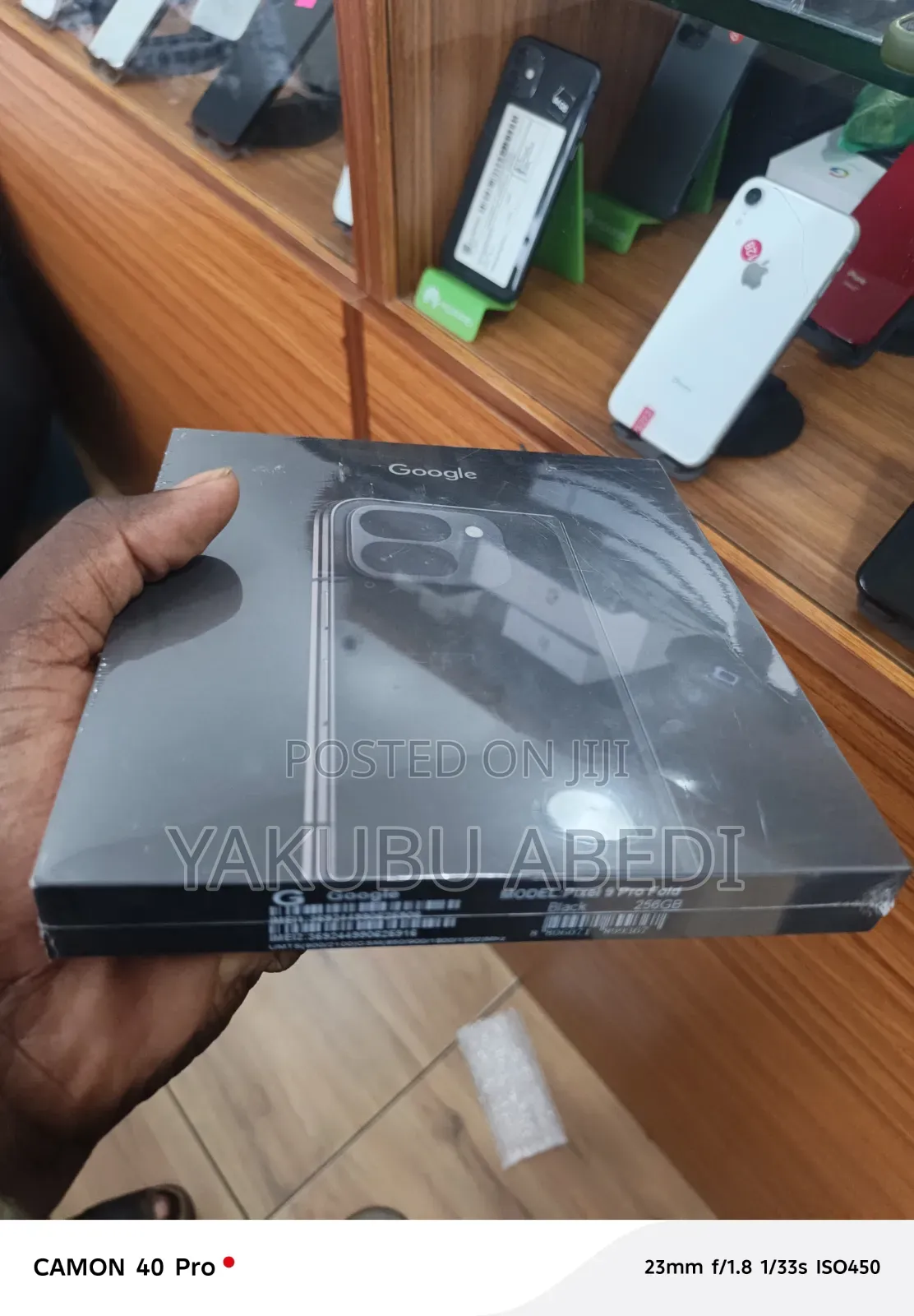 New Google Pixel 9 Pro Fold 256 GB Gray