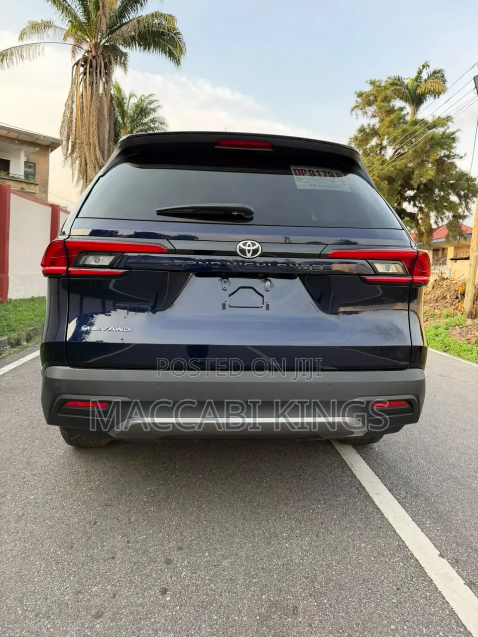 Toyota Highlander 2025 Blue