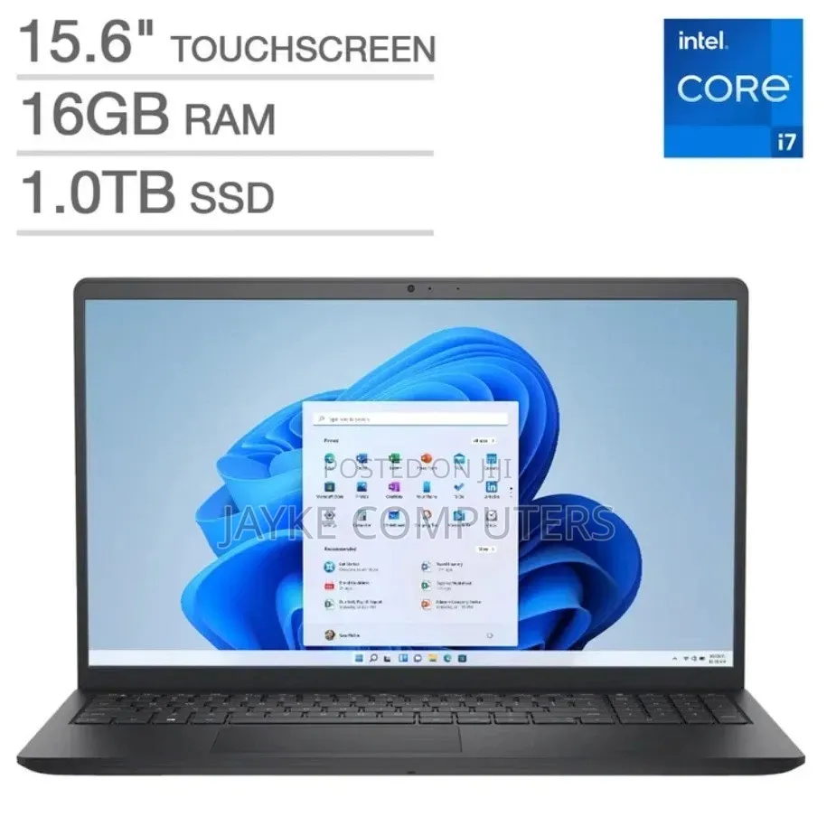 New Laptop Dell Inspiron 15 16GB Intel Core i7 SSD 1T