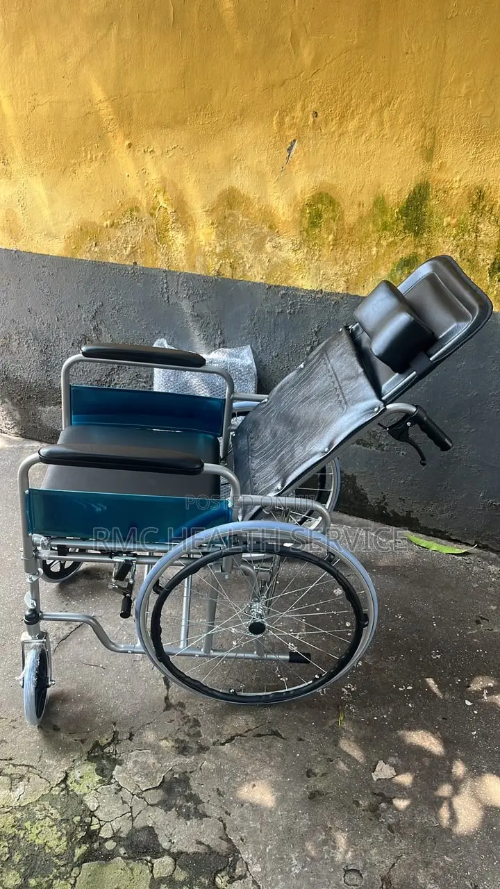 Commode Wheelchair Long Back (Abs)