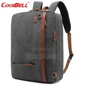 Original Jeans 3in1 Backpack + SideBag+Handbag for 17 Inch Laptop
