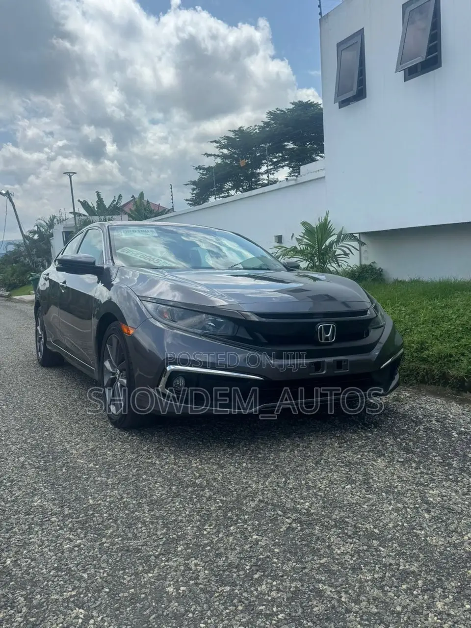 Honda Civic EX Sedan 2019 Gray