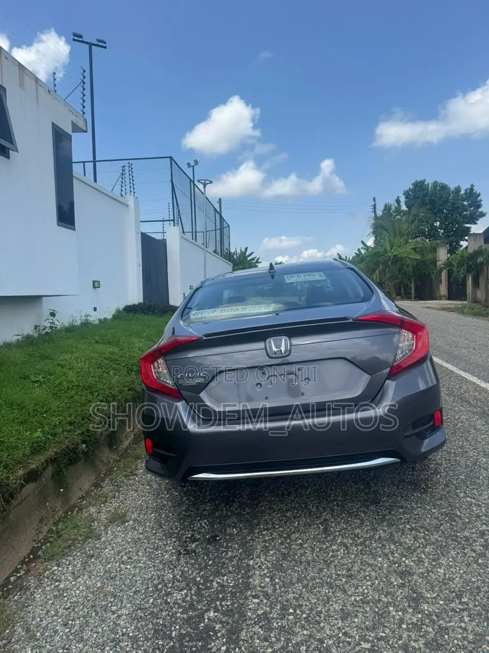 Honda Civic EX Sedan 2019 Gray