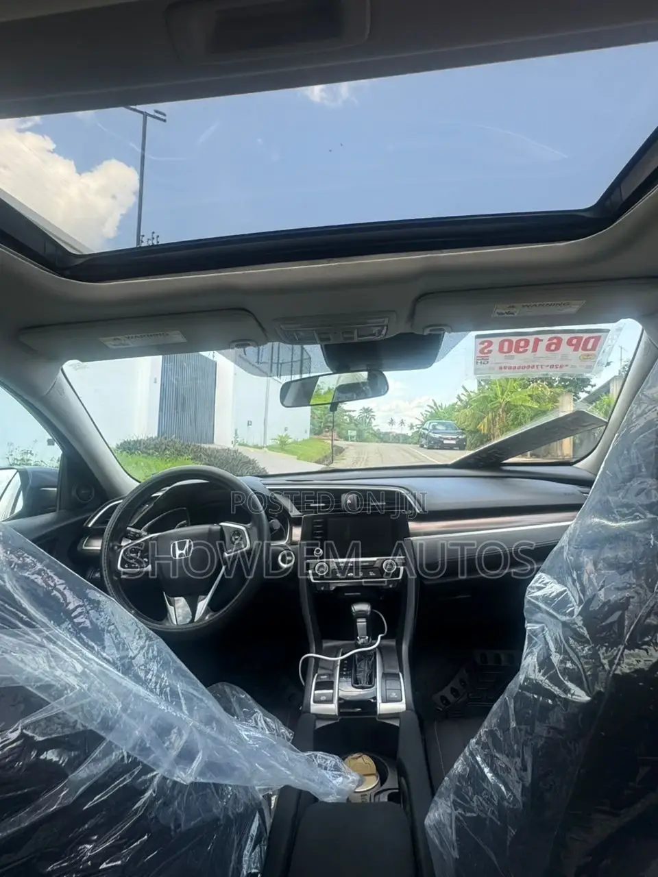 Honda Civic EX Sedan 2019 Gray