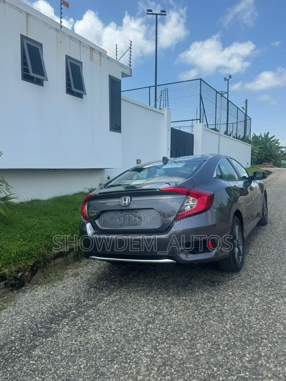 Honda Civic EX Sedan 2019 Gray
