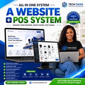 All-in-One System: A Professional Website + Smart POS System