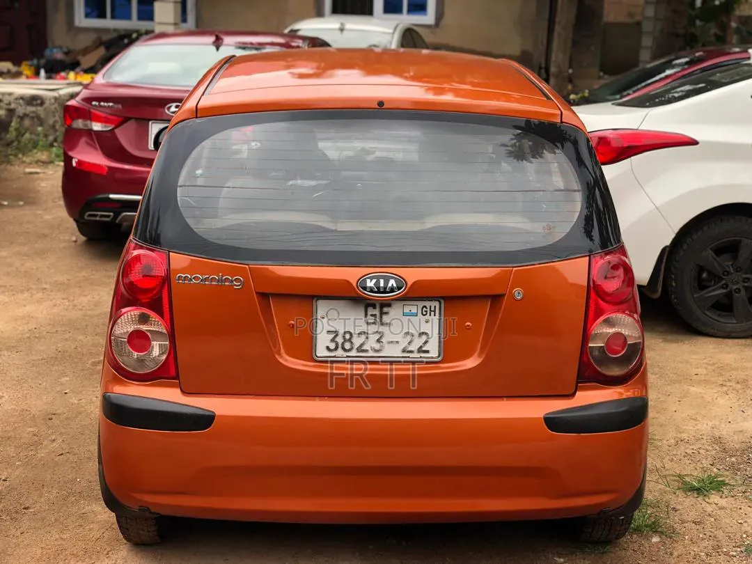 Kia Morning 2010 Orange