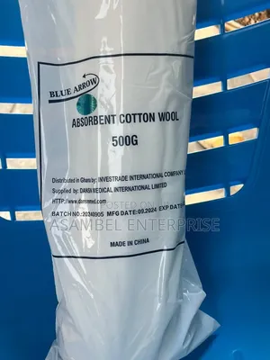 Premium Absorbent Cotton Wool 500g – Medical Grade