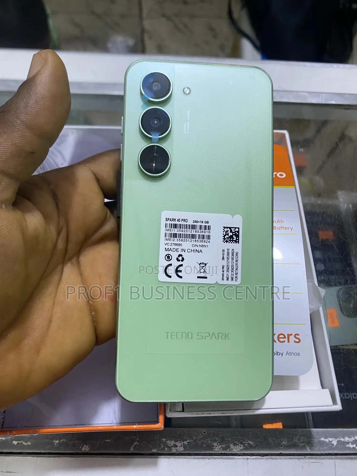 New Tecno Spark 40 Pro 256 GB Green