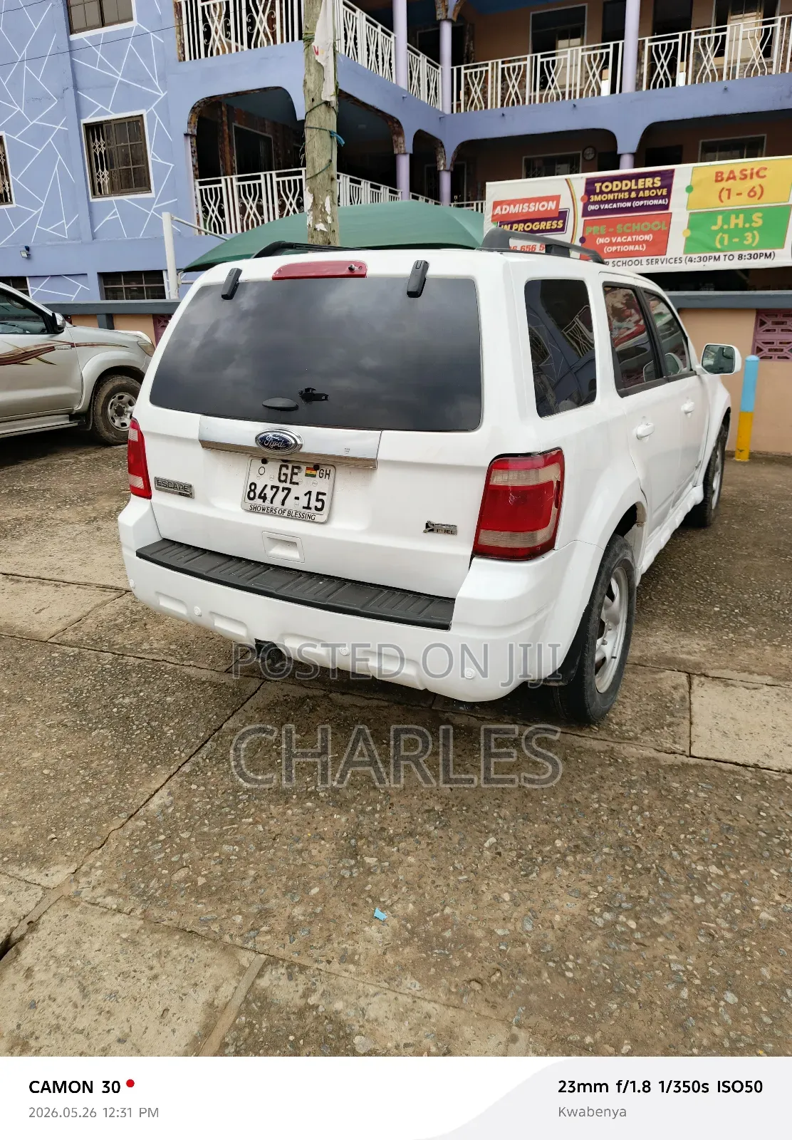 Ford Escape 2015 White