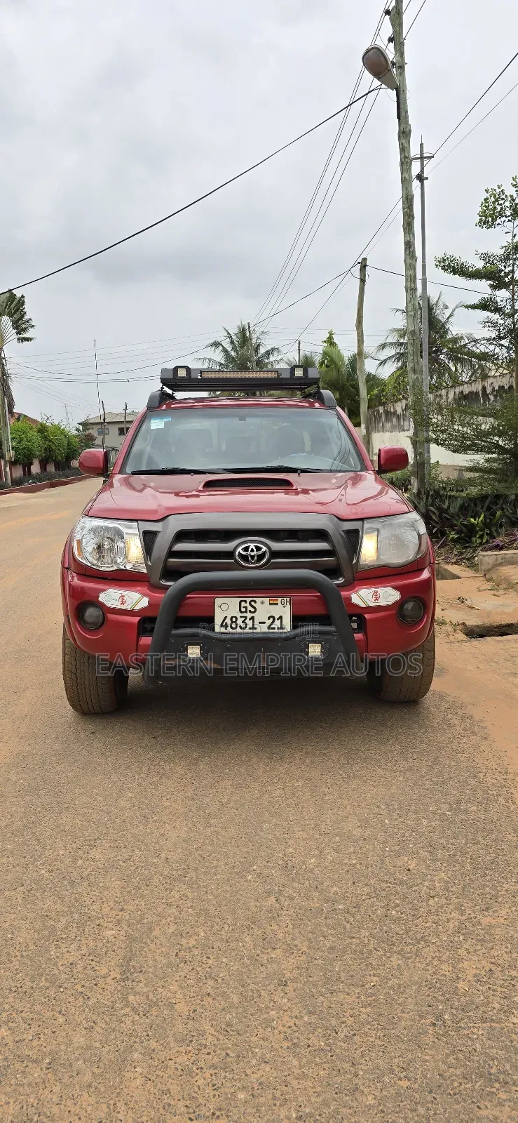 Toyota Tacoma Double Cab V6 Automatic 2011 Burgundy