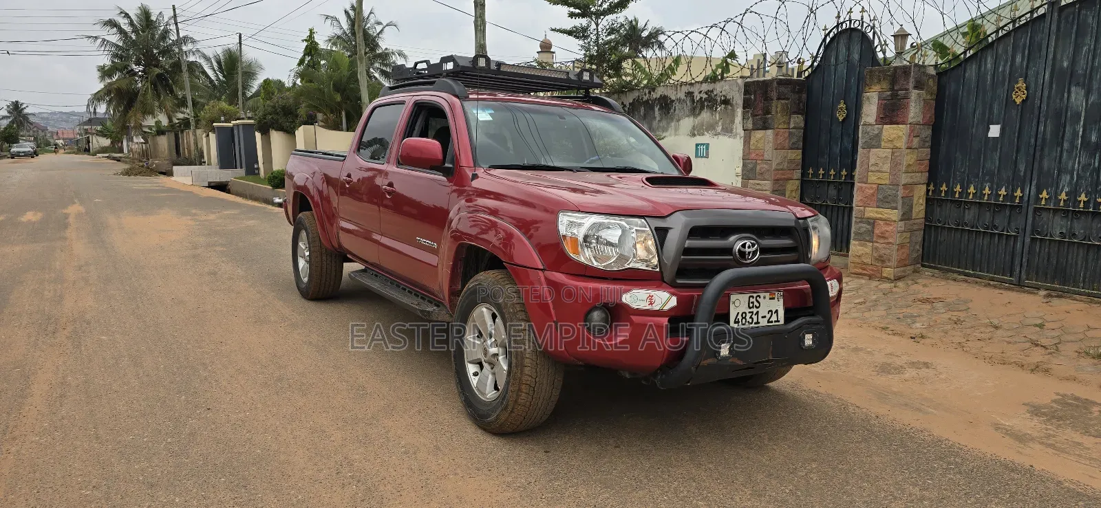 Toyota Tacoma Double Cab V6 Automatic 2011 Burgundy