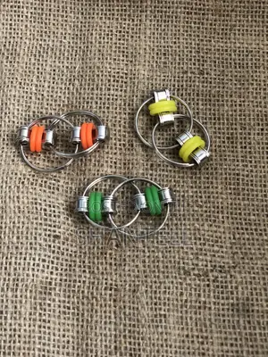 Flippy Ring Fidget Toy - Pack of 3 Colors