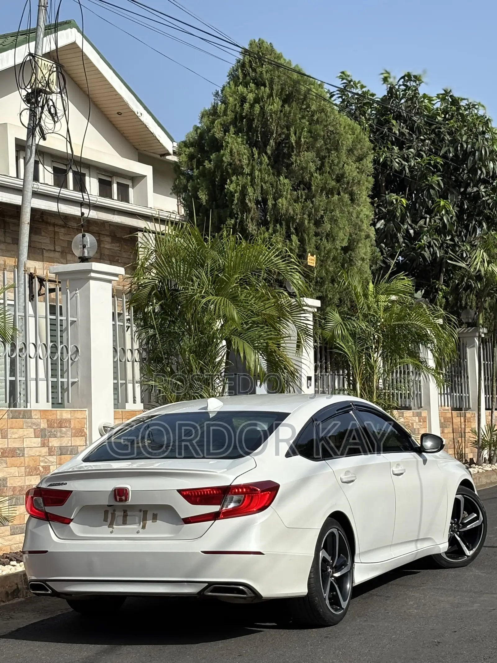 Honda Accord Sport 2018 White