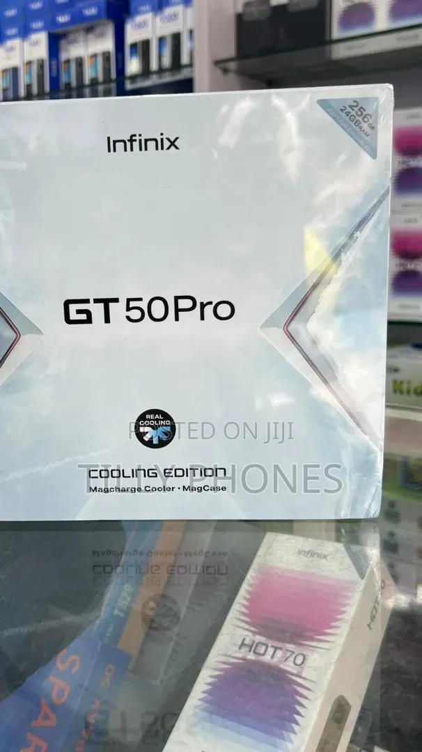 New Infinix GT 50 Pro 256 GB Silver