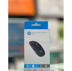 HP W10 Bluetooth Wireless Dual Model Rechargable Mouse