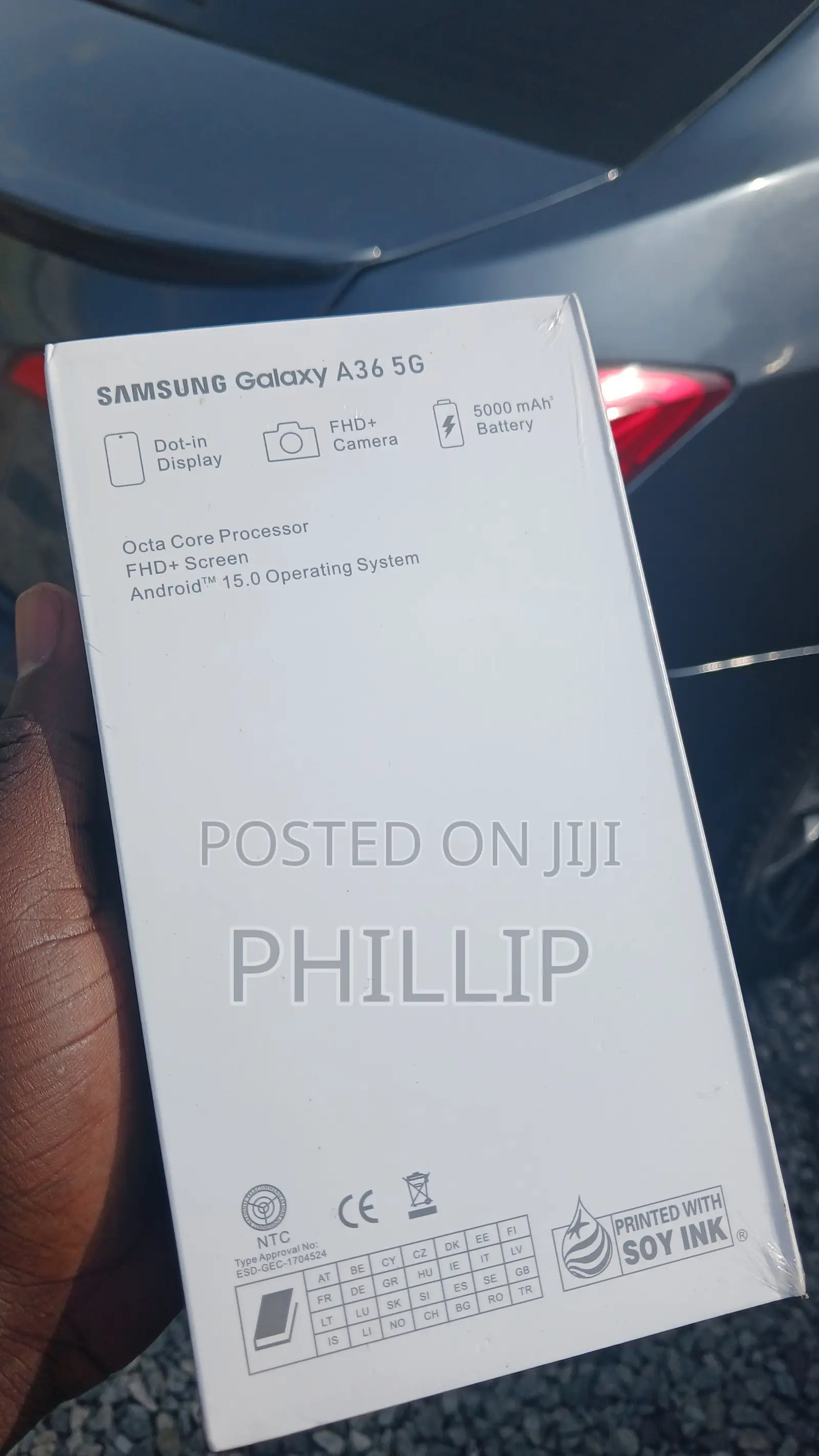 New Samsung Galaxy A36 256 GB Black