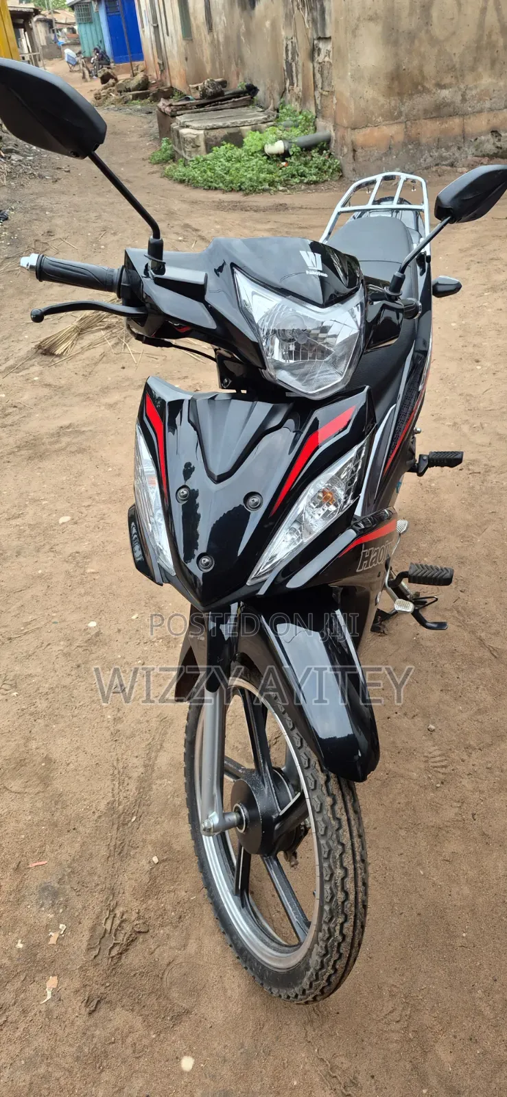 Haojue UH115/UH115S 2025 Black