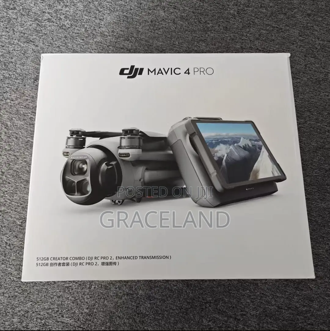 This Is Original Dji Mavic 4 Pro+512 Gigabytes Combos Creator Fly More