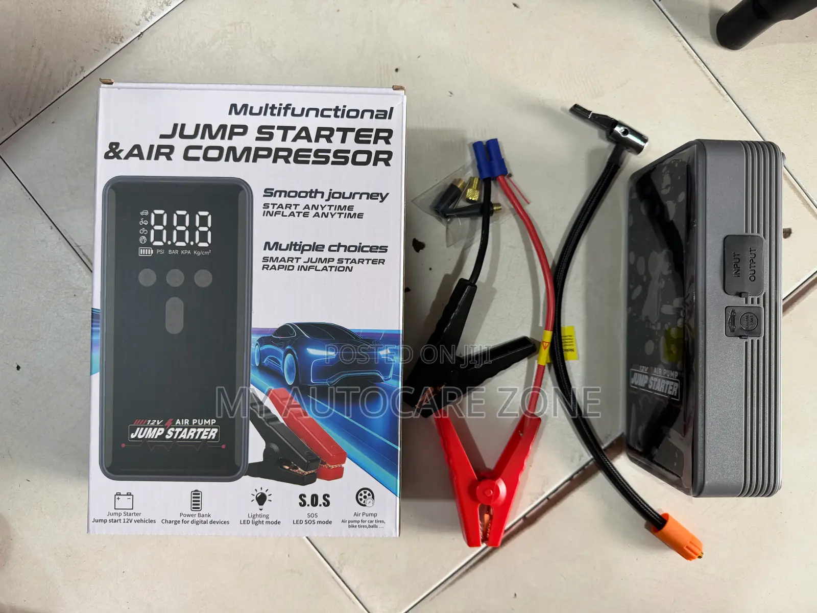 Jump Starter Air Compressor