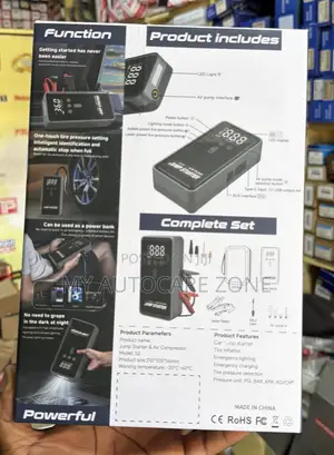 Jump Starter Air Compressor