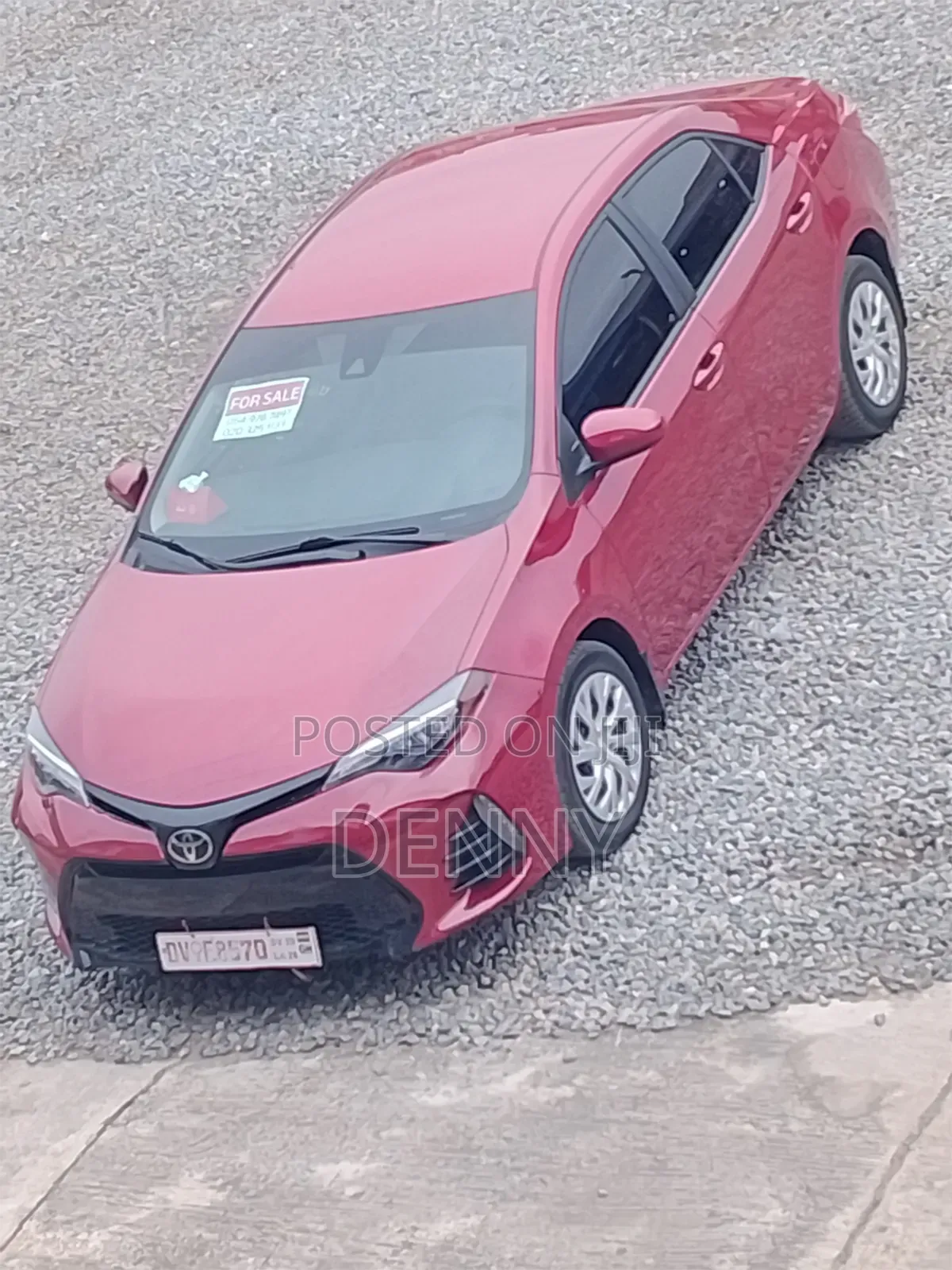 Toyota Corolla 2017 Red