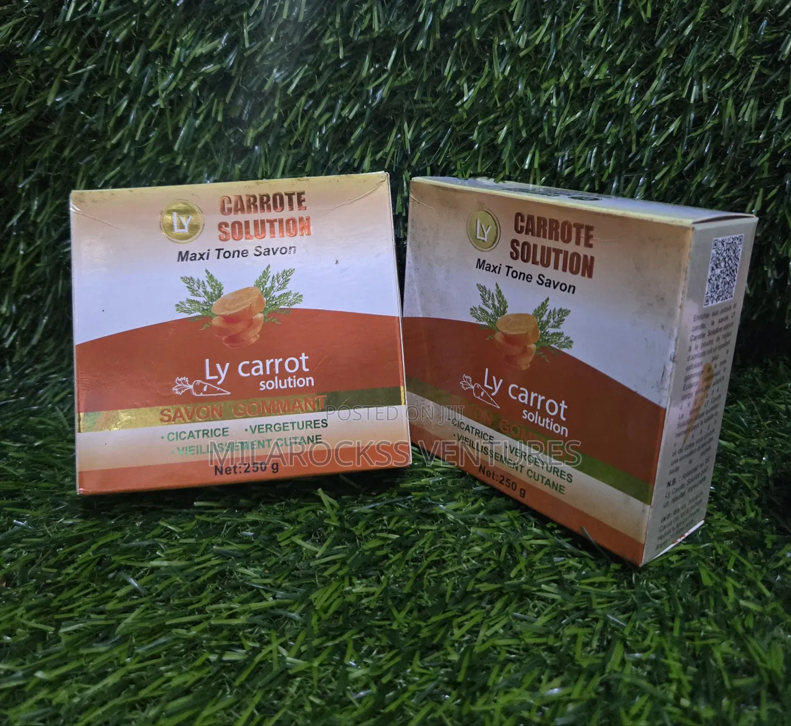 LY Carrotte Solution Lightening Soap 250g
