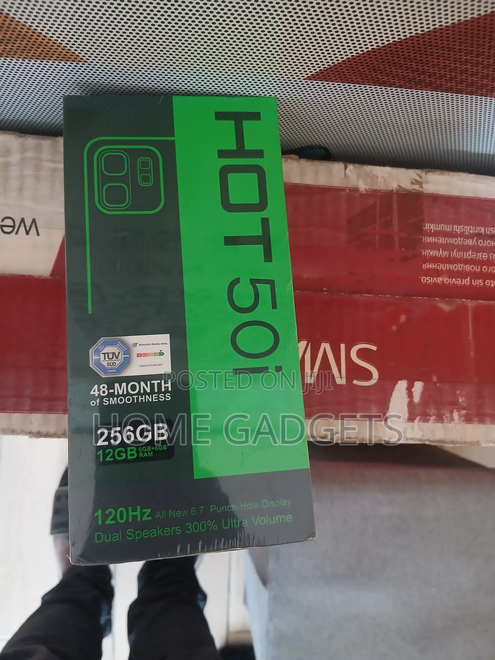 New Infinix Hot 50i 256 GB Blue