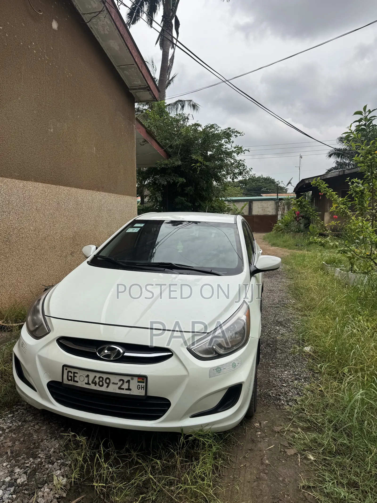 Hyundai Accent GLS 4dr Sedan (1.6L 4cyl 6A) 2015 White