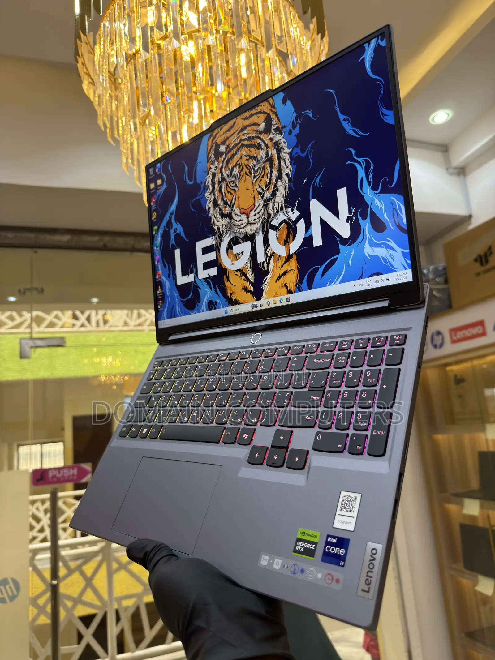 Laptop Lenovo Legion 5 32GB Intel Core i9 SSD 1T