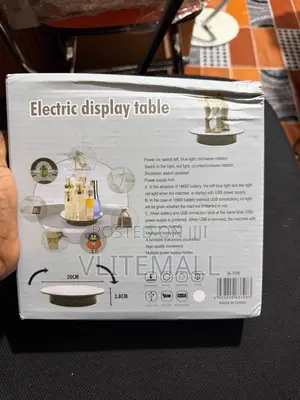360-Degree Motorized Display Table
