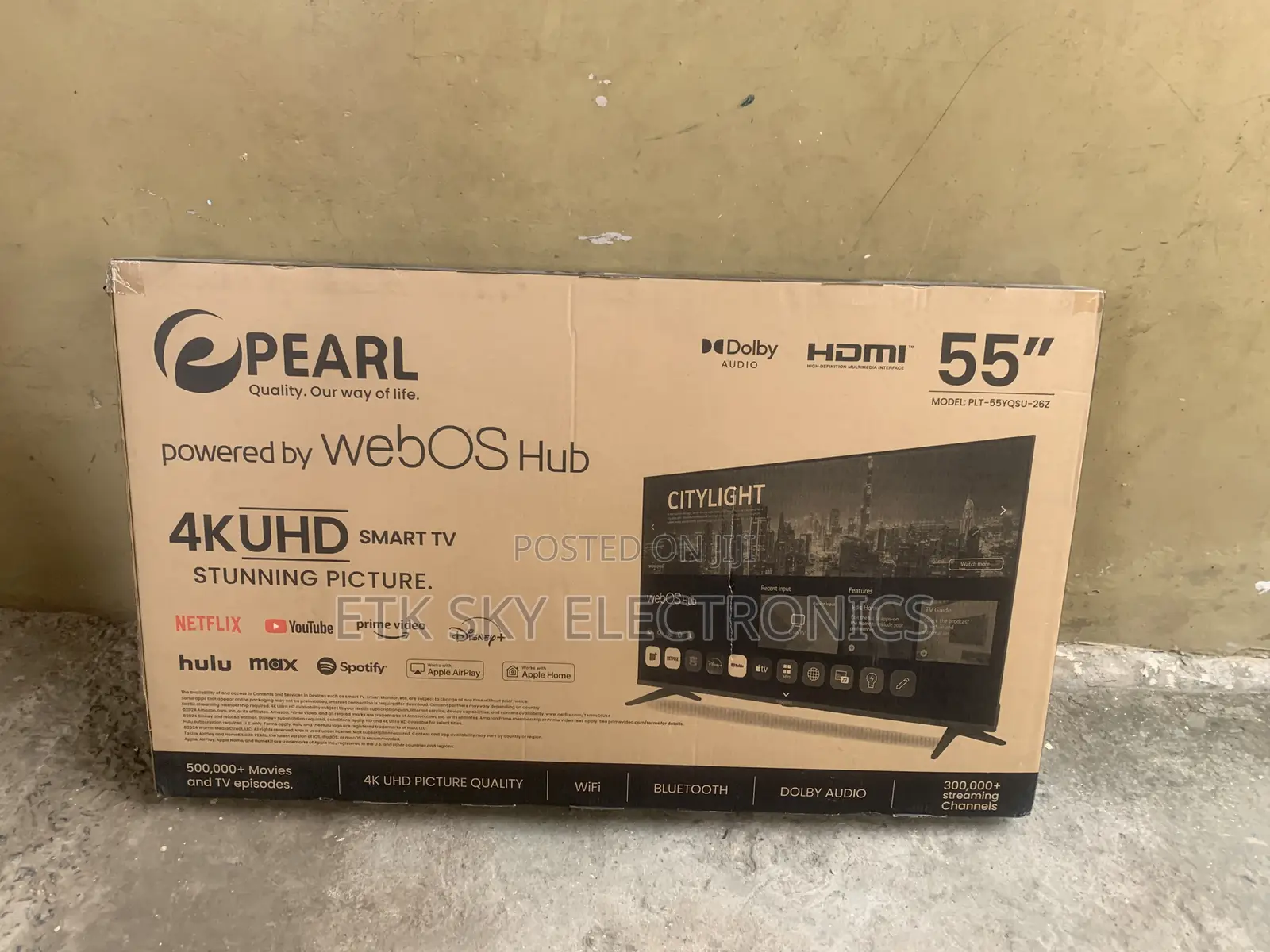 Exclusive Pearl 55 INCHES TV