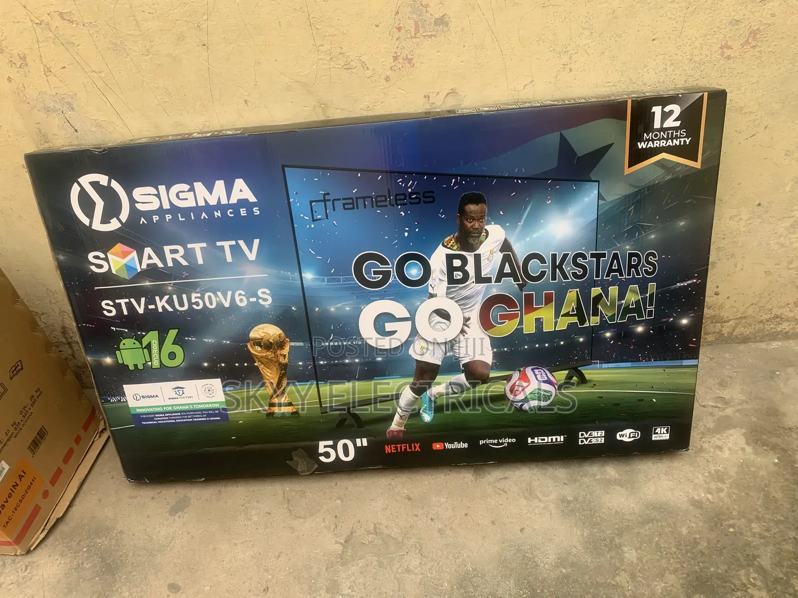 Affordable Sigma 50inch Smart TV