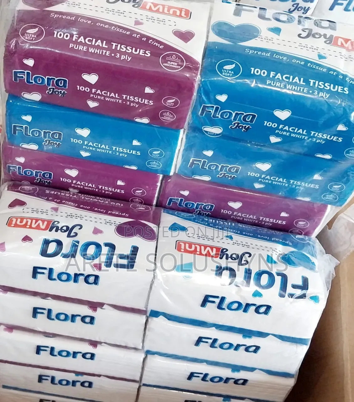 Flora Facial Mini Tissue